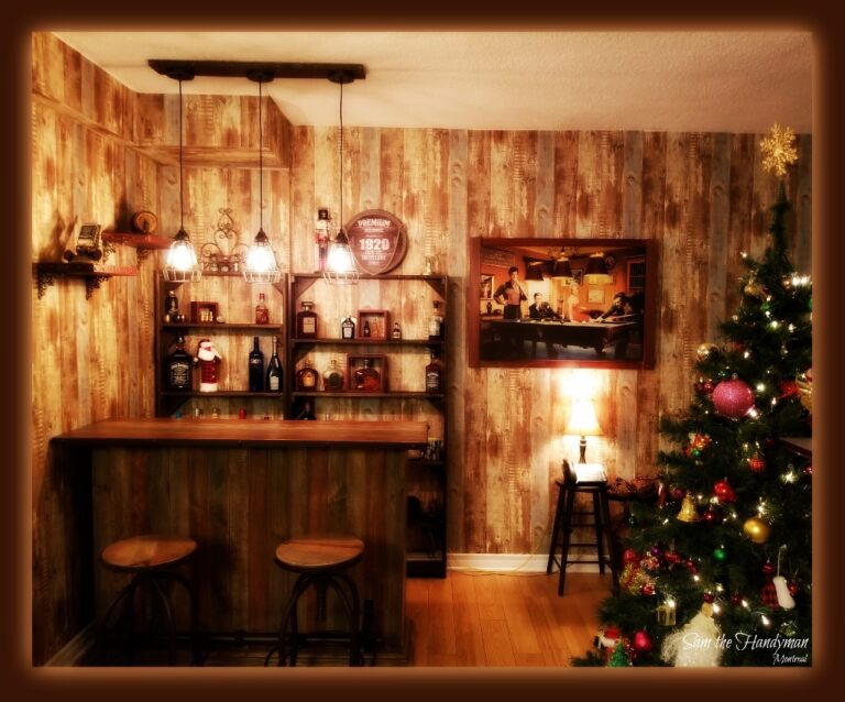 Western Home Bar installation